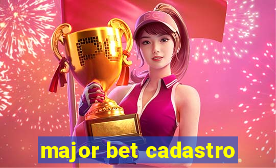 major bet cadastro